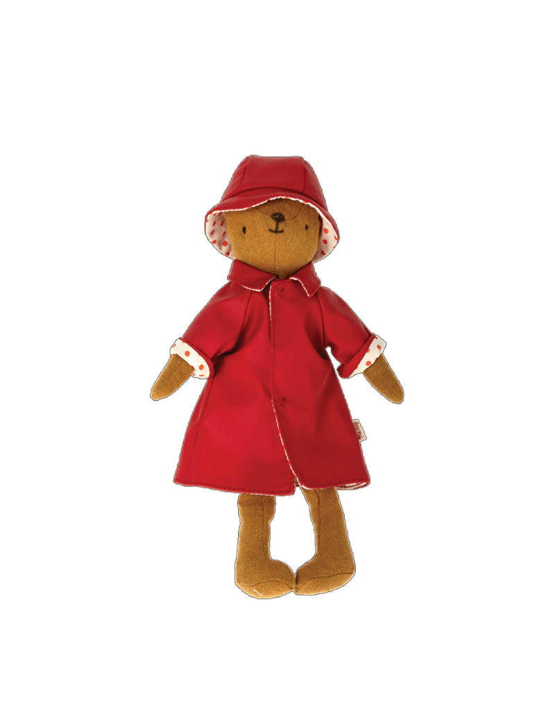 Maileg 16-2821-00 Manteau de pluie rouge & chapeau pour maman ours - Maileg vendu par Veille sur toi