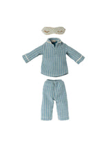 Maileg 17-2400-00 Souris garçon moyenne en pijama bleu - Maileg vendu par Veille sur toi
