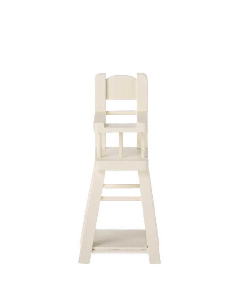 Maileg Chaise haute blanche - Micro - Maileg vendu par Veille sur toi