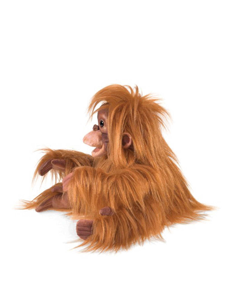 Marionnette - Bébé orang-outan - Folkmanis marque  Folkmanis vendu par Veille sur toi
