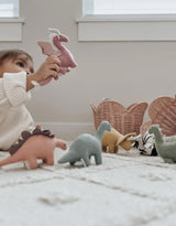 Olli Ella OEKBAS-LIL-RO-P Ensemble de panier en rotin - Lily rose - Olli Ella vendu par Veille sur toi