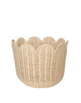 Olli Ella OEKBAS-TUL-CH-O Panier tulipe en rotin naturel - Olli Ella vendu par Veille sur toi