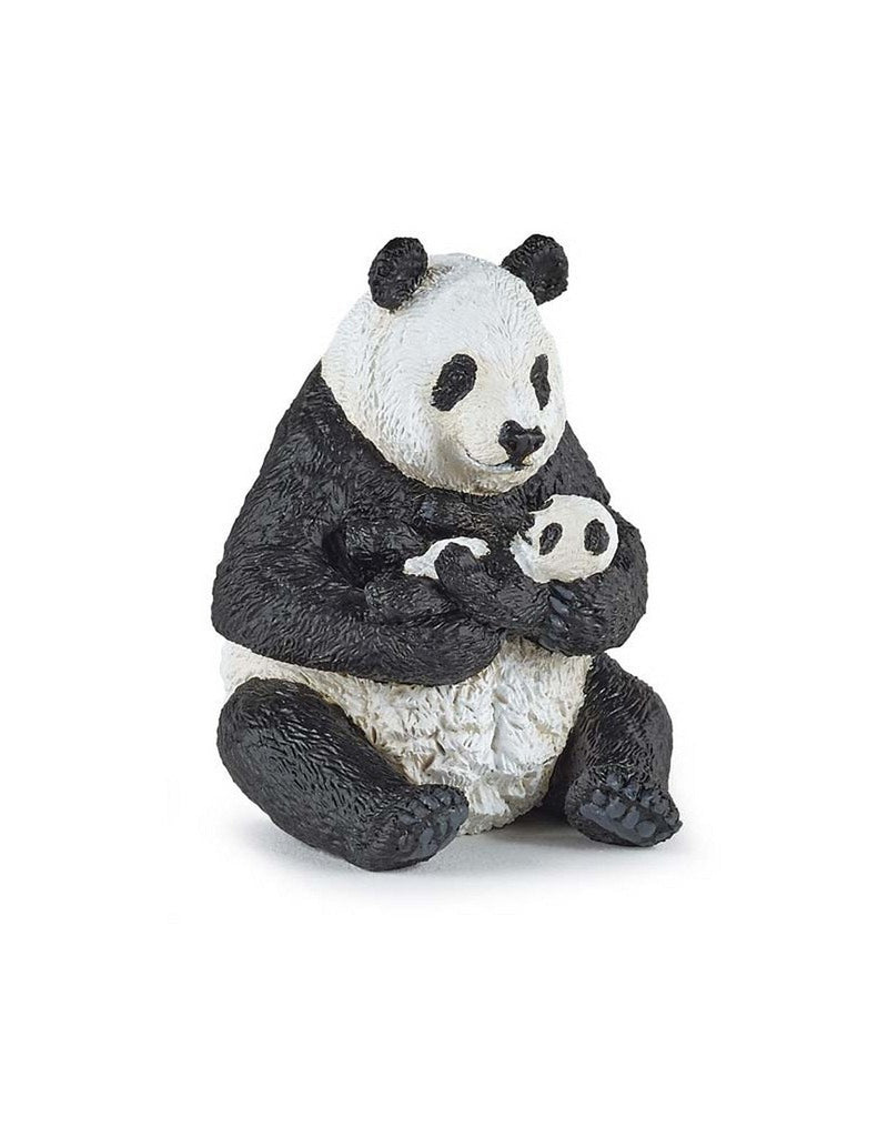 Papo 50196 Figurine - Panda assis et son bébé - Papo vendu par Veille sur toi