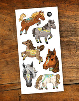 Pico ⚜ PICO-318 Tatouage -  Les chevaux sauvages - Pico vendu par Veille sur toi