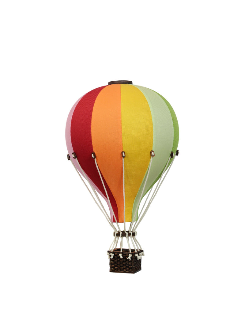 Montgolfière décorative - Petit - Jaune et blanc - Super Balloon