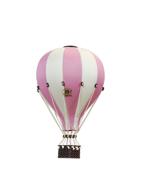 Super Balloon SB-734/20 Montgolfière décorative - Moyen - Framboise et crème - Super Balloon vendu par Veille sur toi