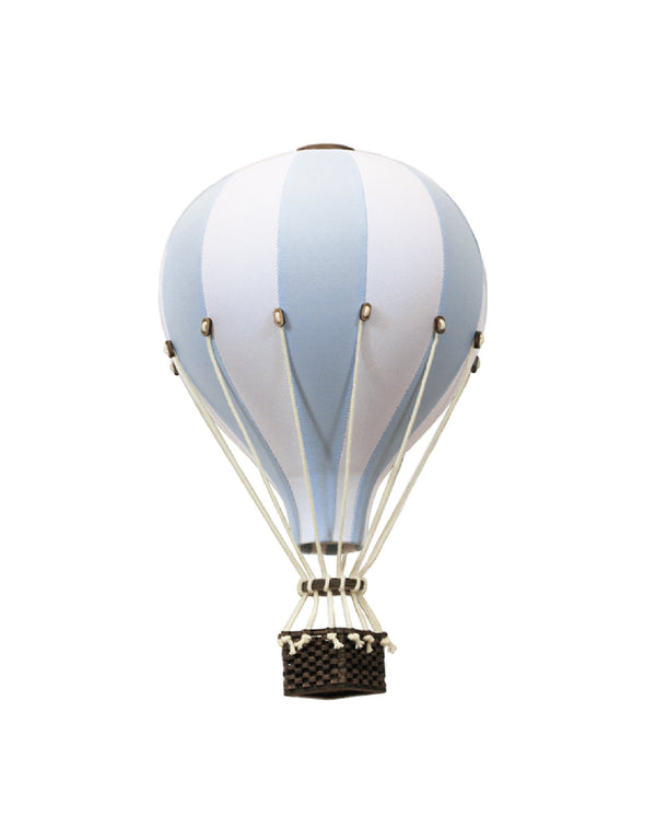 Super Balloon SB-741/16 Montgolfière décorative - Petit - Bleu bébé et blanc - Super Balloon vendu par Veille sur toi