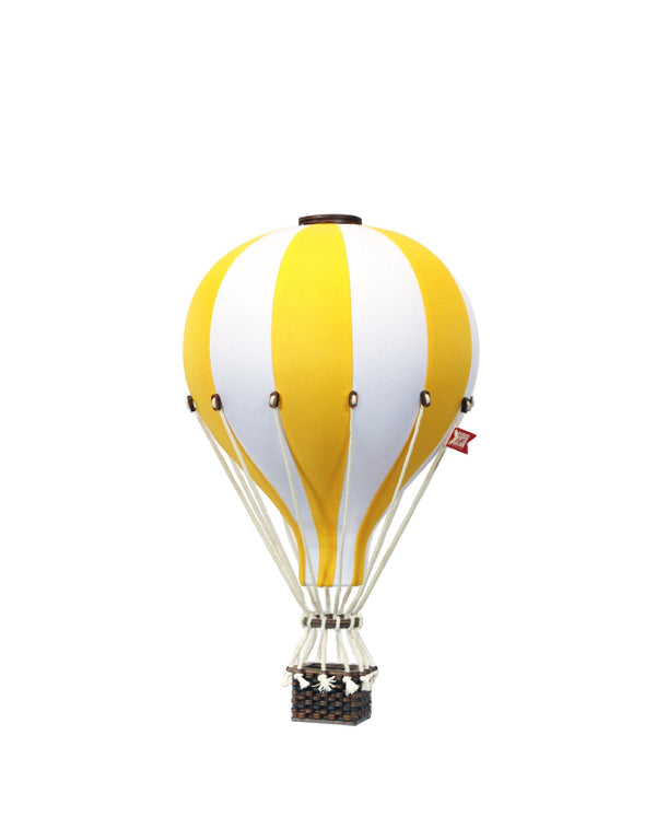 Super Balloon SB-761/16 Montgolfière décorative - Petit - Jaune et blanc - Super Balloon vendu par Veille sur toi