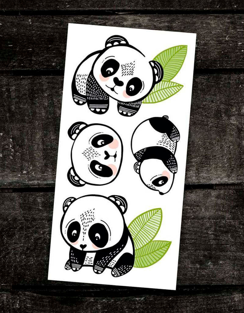 Tatouage - Les pandas sympas - Pico Default marque  Pico vendu par Veille sur toi
