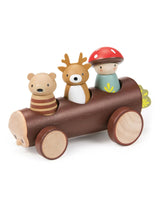 Tender Leaf Toys TL8386 Taxi tronc d'arbre - Tender Leaf Toys vendu par Veille sur toi