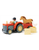 Tender Leaf Toys TL8485 Tracteur de ferme en bois - Tender Leaf Toys vendu par Veille sur toi