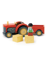 Tender Leaf Toys TL8485 Tracteur de ferme en bois - Tender Leaf Toys vendu par Veille sur toi
