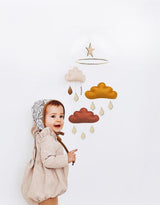 The Butter Flying Mobile nuages et gouttes de pluie - Terra - The Butter Flying vendu par Veille sur toi