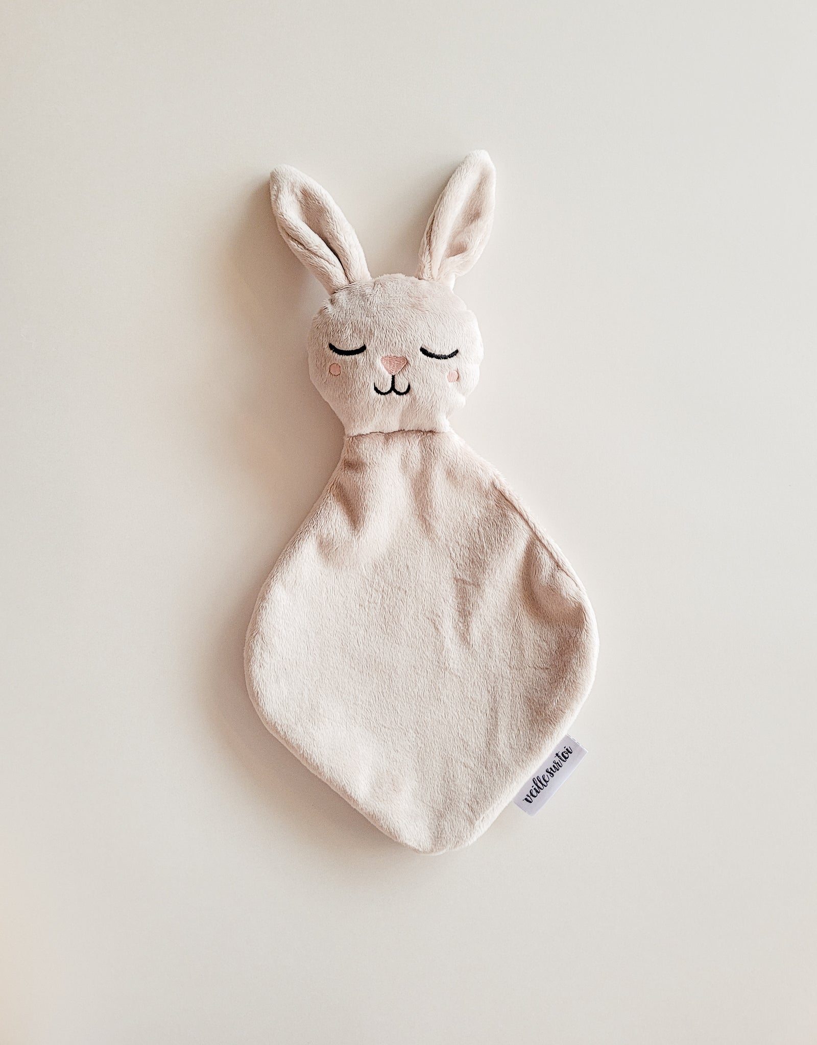 Doudou Doux Cachemire Pour Bébé 28x28 Cm - Compagnon Câlin Garçon Fille Dès 0 Mois