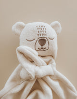 Veille sur toi ⚜ DD-020-00 Doudou naturelle Ours - Boris en coton biologique - Veille sur toi vendu par Veille sur toi