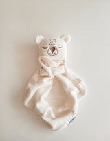 Veille sur toi ⚜ DD-020-00 Doudou naturelle Ours - Boris en coton biologique - Veille sur toi vendu par Veille sur toi