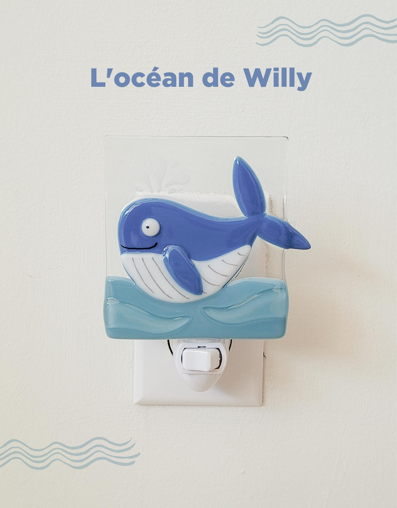 Veille sur toi Veilleuse PRÉ COMMANDE - L'océan de Willy - Veille sur toi vendu par Veille sur toi