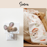 Veille sur toi ⚜ VL-066-01 Veilleuse - Souris - Simon - Veille sur toi vendu par Veille sur toi