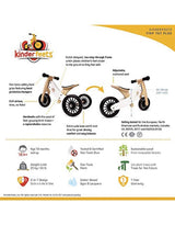 Vélo d'équilibre Tiny Tot PLUS 2 en 1 - Bambou - Kinderfeets Default marque  Kinderfeets vendu par Veille sur toi