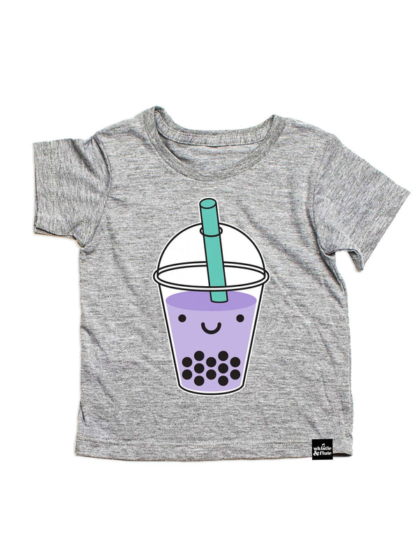 Whistle & Flute T-shirt kawaii bubble tea - Enfant - Whistle & Flute vendu par Veille sur toi